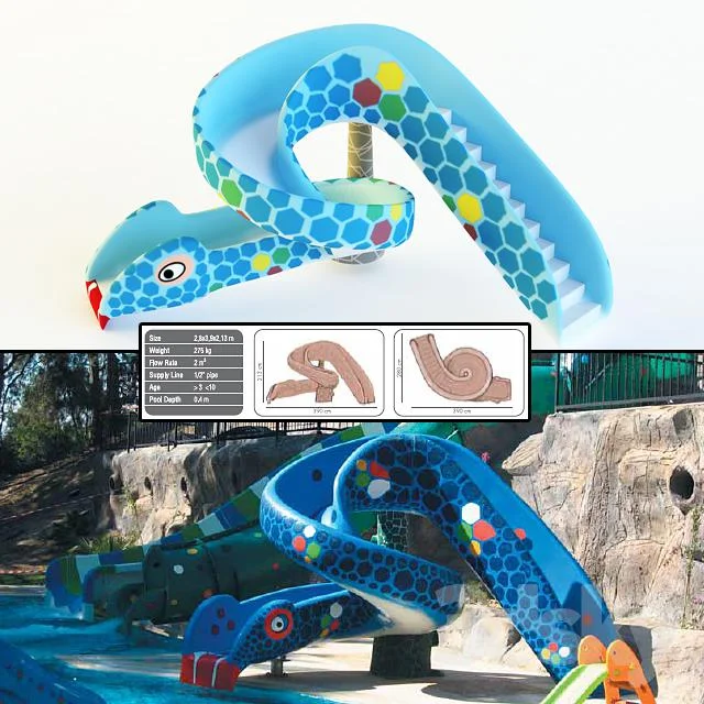 Waterslide: Cobra Slide.